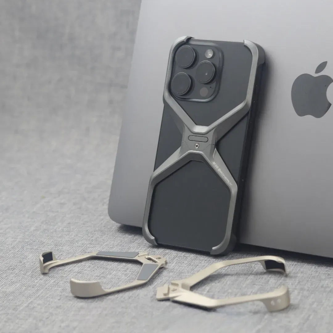 Capa para iPhone em Alumínio Reforçado - Proteção Durável e Estilo Moderno