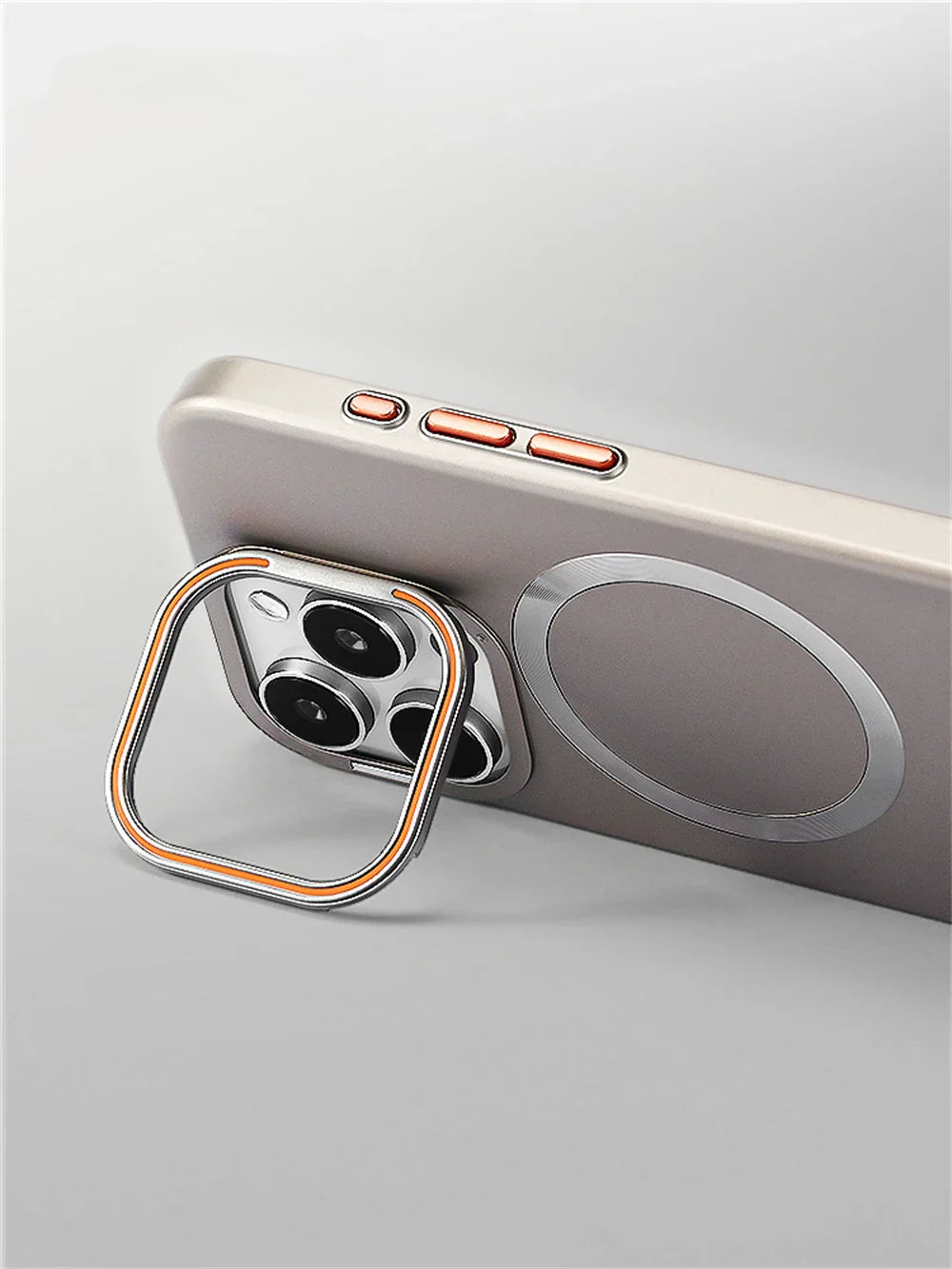 Capinha Minimalista para iPhone com MagSafe - Estilo e Proteção