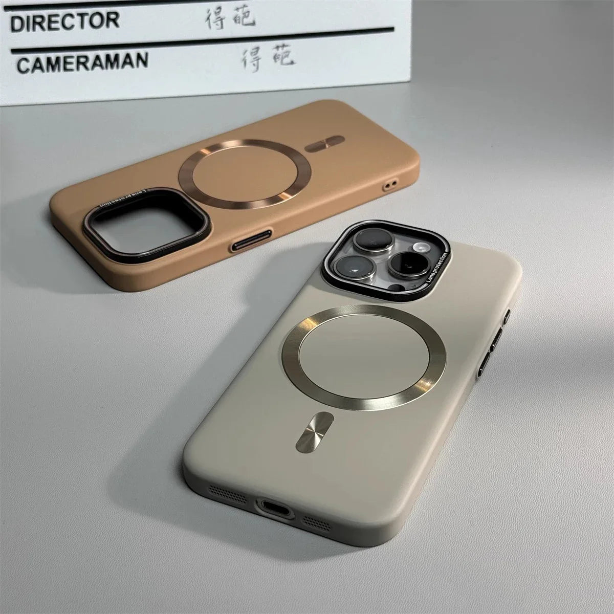 Capinha Minimalista para iPhone Nano Plus com Carregamento MagSafe