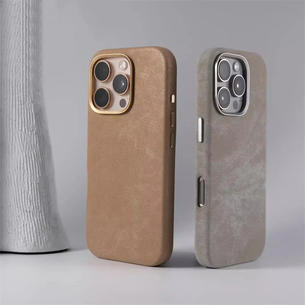 Capinha para iPhone em Tecido com Carregamento MagSafe