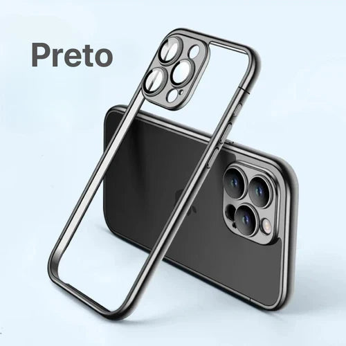 Capinha SlimPro para iPhone - Case Galvanizada com Design Minimalista
