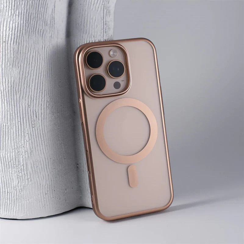 Capinha Super Premium Minimalista para iPhone com MagSafe