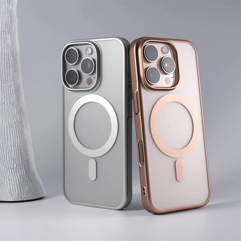 Capinha Super Premium Minimalista para iPhone com MagSafe