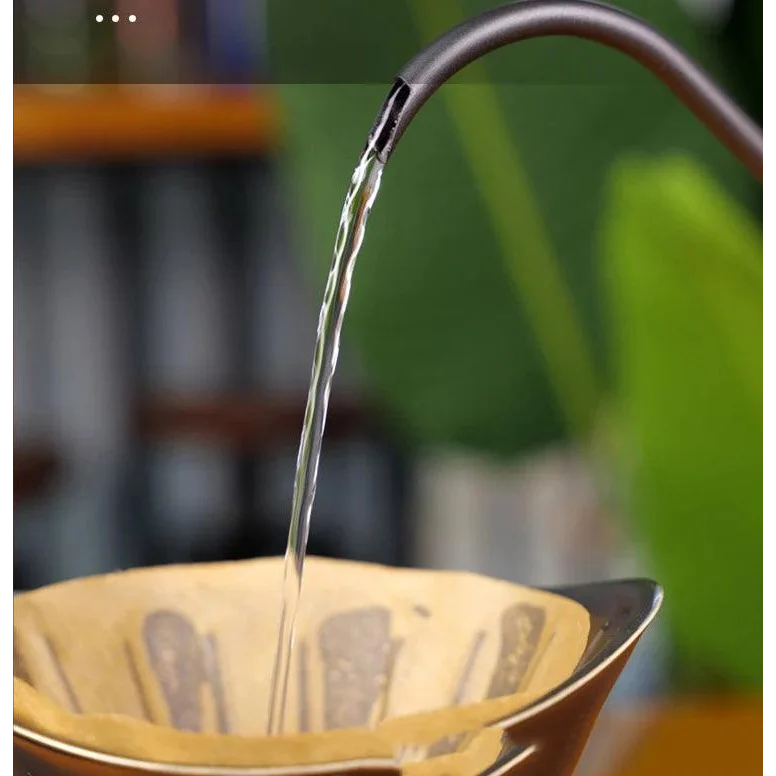 Chaleira Gooseneck Inox 600ml para Preparo de Café Especial e Chá