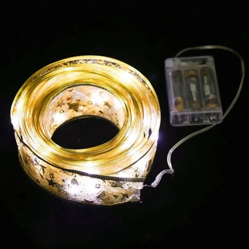 Fita LED Decorativa para Árvore de Natal com Iluminação Brilhante