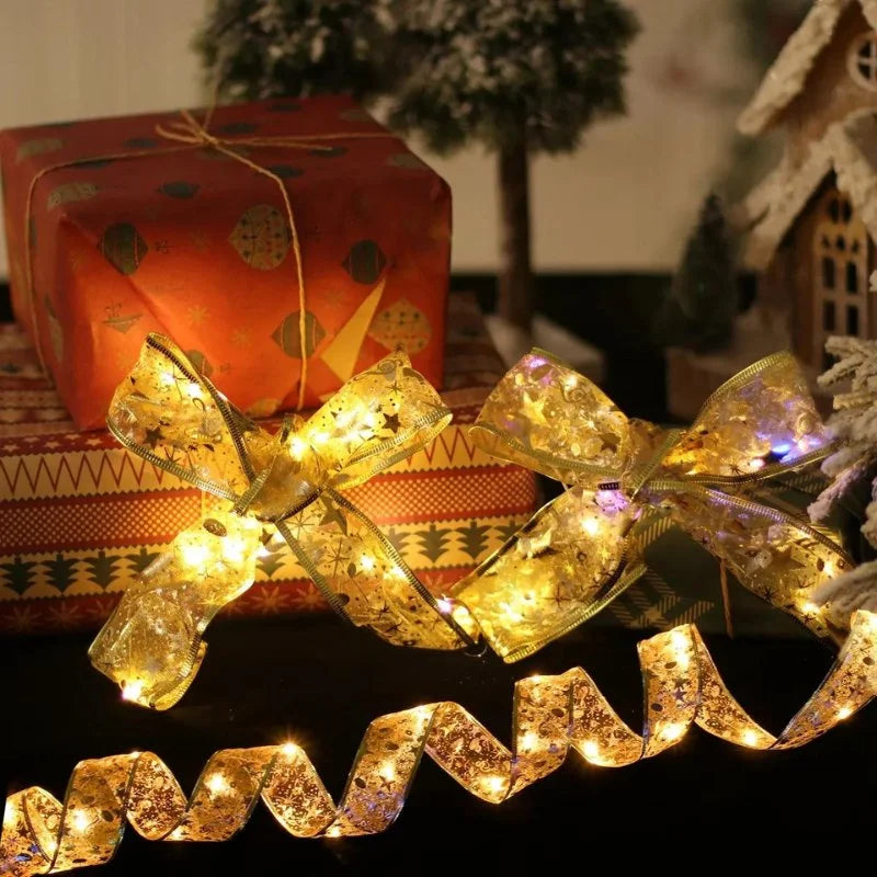 Fita LED Decorativa para Árvore de Natal com Iluminação Brilhante