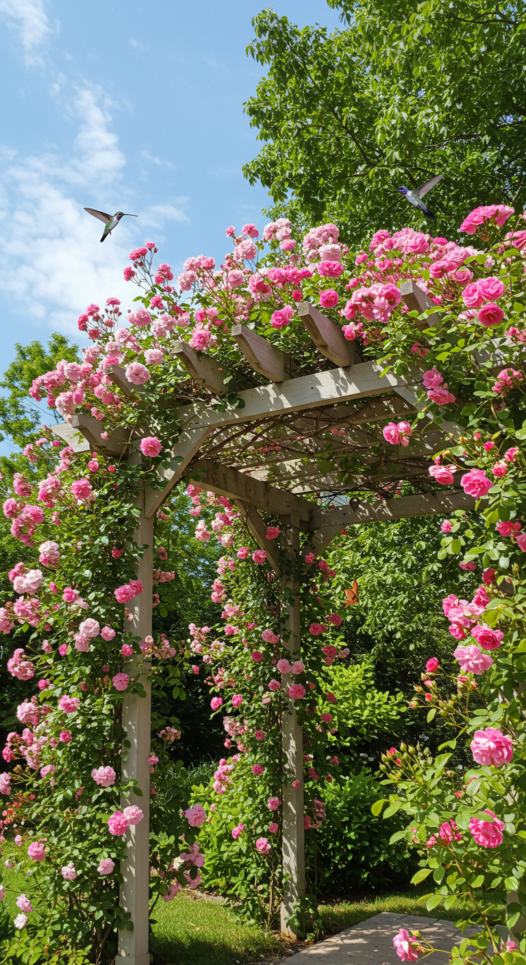 Livro Eletrônico: Rosas Trepadeiras - Técnicas e Segredos do Plantio até a Poda Mestre