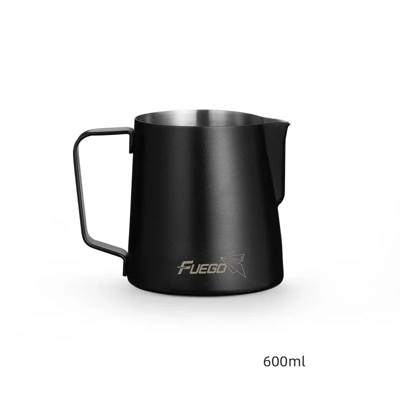 Jarra de Aço Inoxidável para Latte Art e Espresso - Utensílio Profissional para Baristas