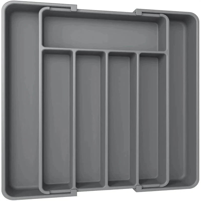 Organizador de Gaveta de Cozinha Expansível para Talheres e Utensílios