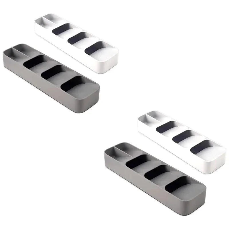 Organizador de Talheres com Compartimentos para Gaveta de Cozinha - Prático e Funcional