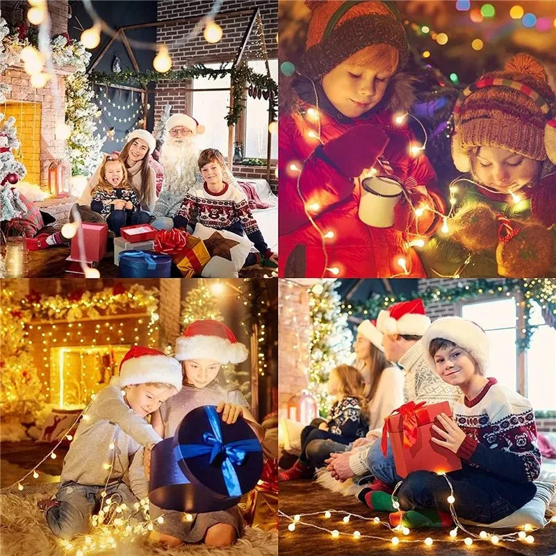 Pisca Pisca Estrela LED Decorativo Recarregável para Natal