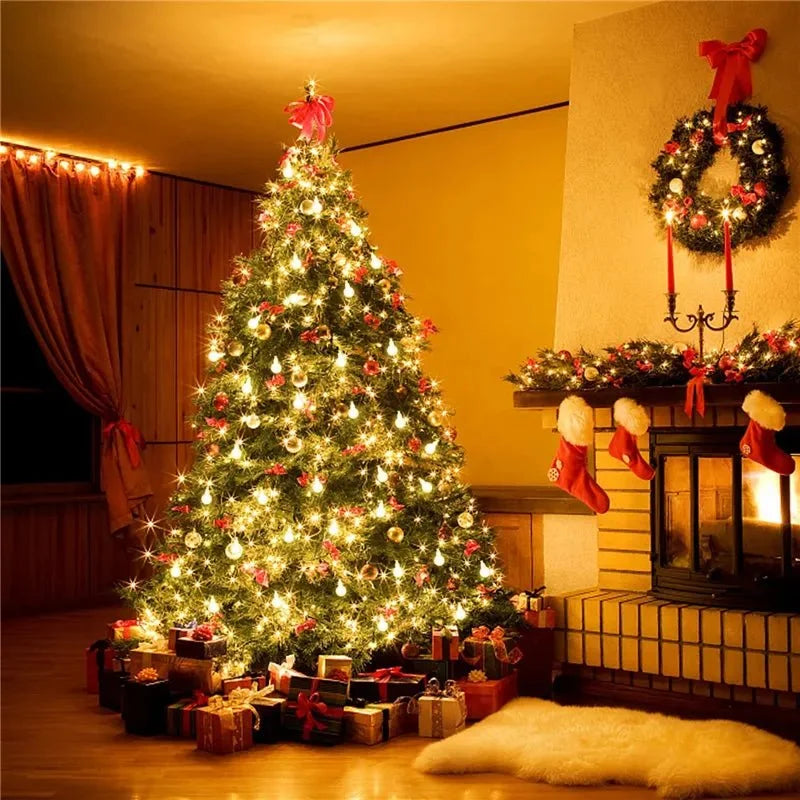 Pisca Pisca Estrela LED Decorativo Recarregável para Natal