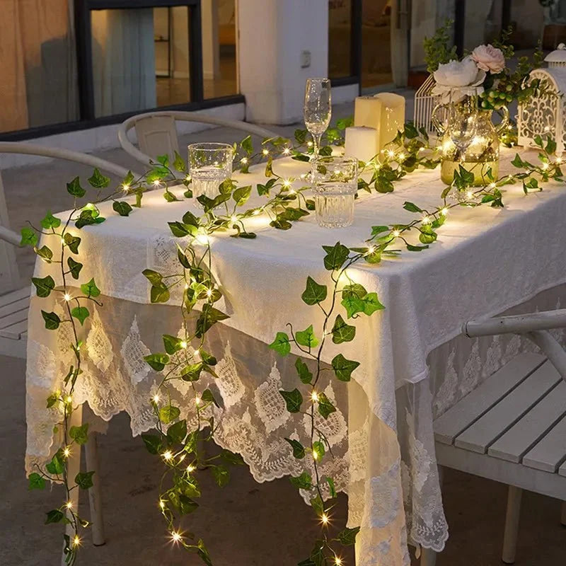 Planta Decorativa Brilhante com Iluminação LED - Ideal para Decoração de Ambientes