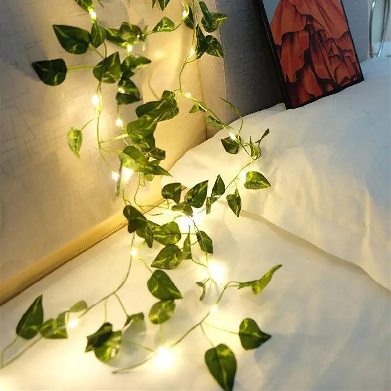 Planta Decorativa Brilhante com Iluminação LED - Ideal para Decoração de Ambientes