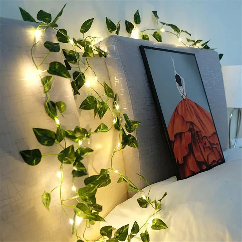 Planta Decorativa Brilhante com Iluminação LED - Ideal para Decoração de Ambientes
