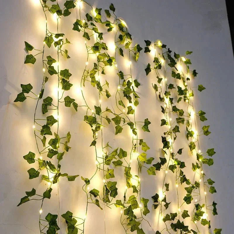 Planta Decorativa Brilhante com Iluminação LED - Ideal para Decoração de Ambientes