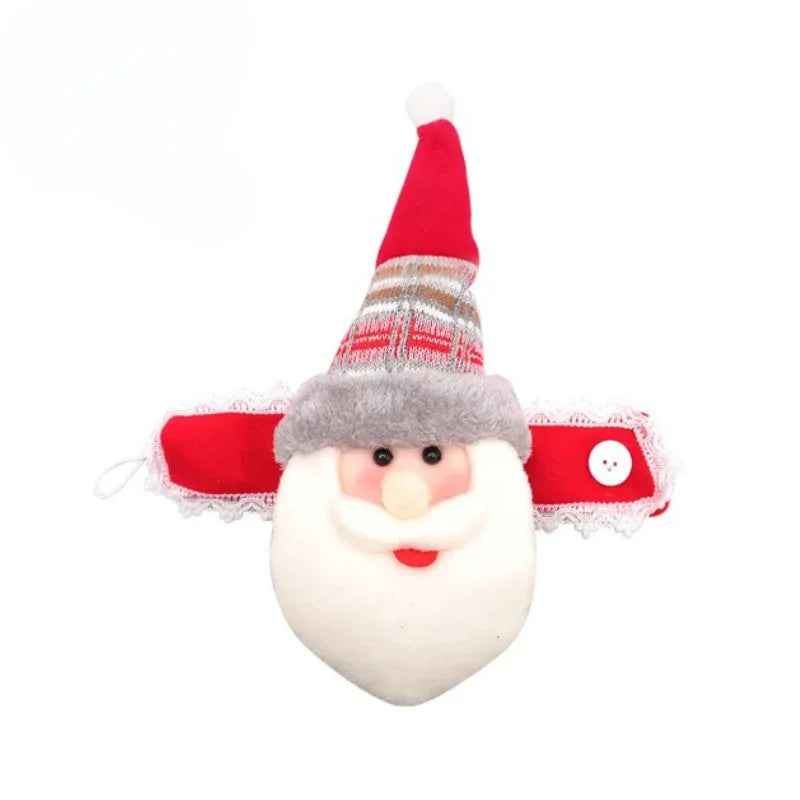 Prendedor de Cortina Vermelho Natalino para Decoração Festiva