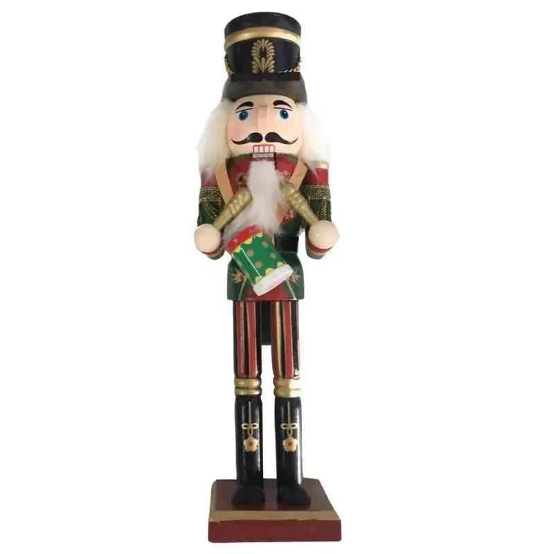 Quebra Nozes de Madeira 30cm para Decoração de Natal - Soldado