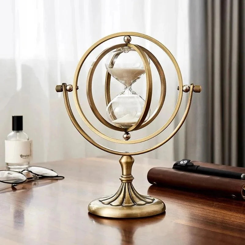 Relógio de Areia Estilo Nórdico para Decoração - Ampulheta Elegante