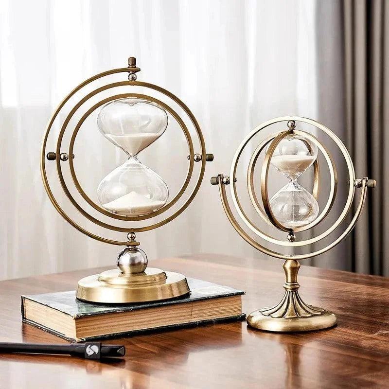 Relógio de Areia Estilo Nórdico para Decoração - Ampulheta Elegante