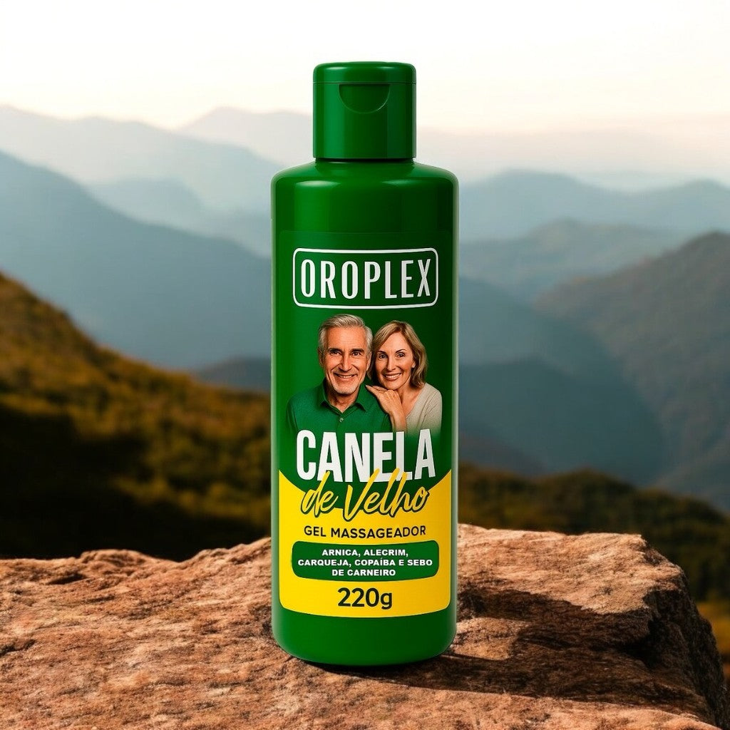 Gel Canela de Velho Kit 3 Unidades 220g Gel De Arnica Alecrim Carqueja Copaíba Sebo de Carneiro