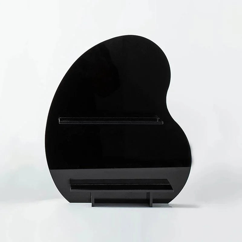 Suporte Organizador de Mesa em Acrílico com Dupla Camada - Ideal para Escritório e Estudo