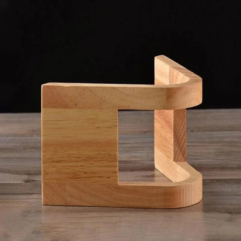 Suporte Vertical para Filtro de Café em Bambu Maciço