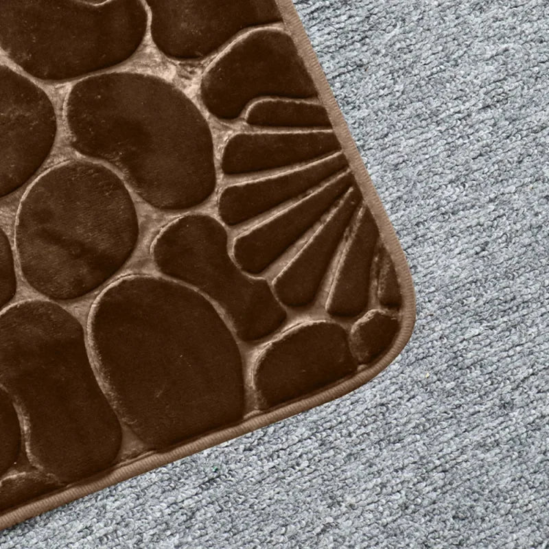 Tapete de Banheiro Super Absorvente Antiderrapante com Secagem Rápida