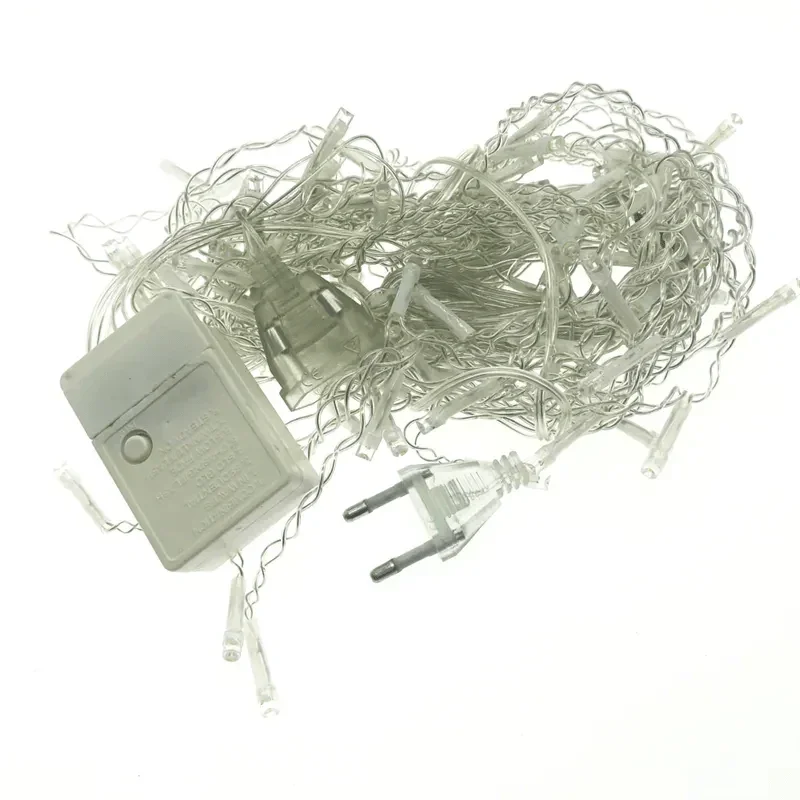 Varal de Luzes de Natal Brilhante 5 Metros para Decoração Festiva