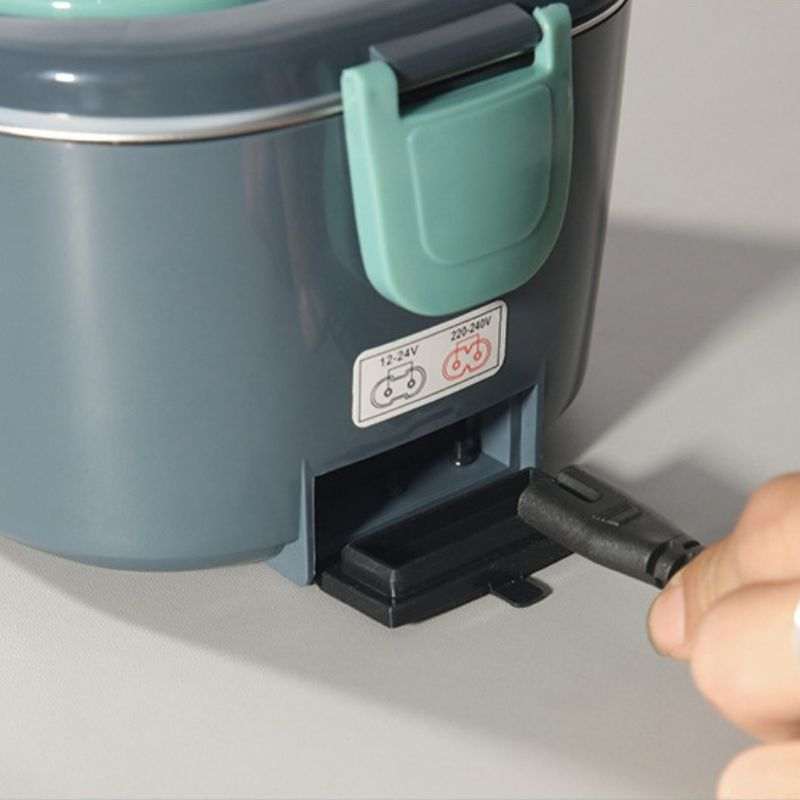 Marmita Elétrica Veicular Portátil Para Carro Caminhão com Divisória - FoodTherm