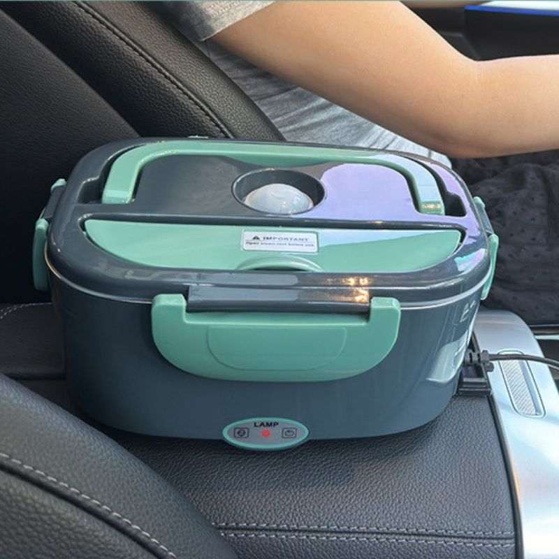 Marmita Elétrica Veicular Portátil Para Carro Caminhão com Divisória - FoodTherm