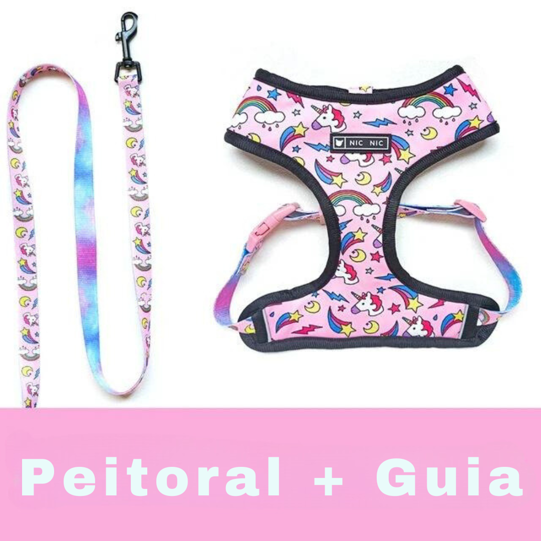 Coleira peitoral para cachorro - Harness