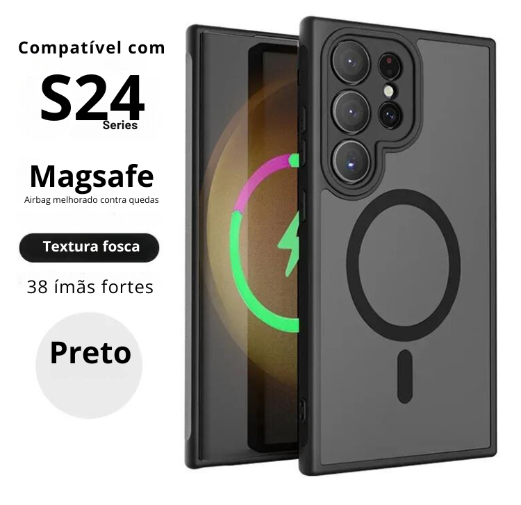 Capa Samsung com carregamento sem fio PowerShare Premium