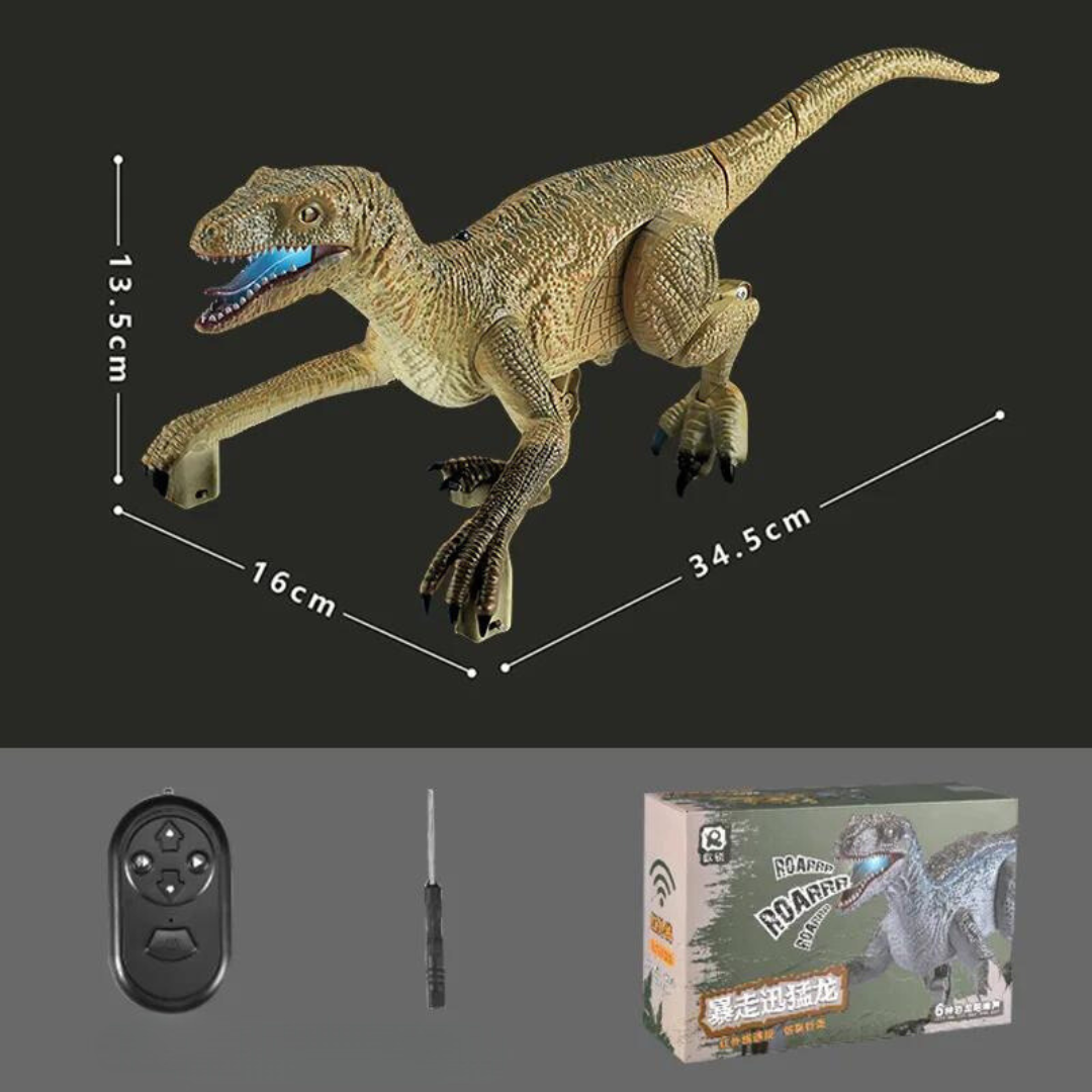 Dinossauro robô com controle remoto