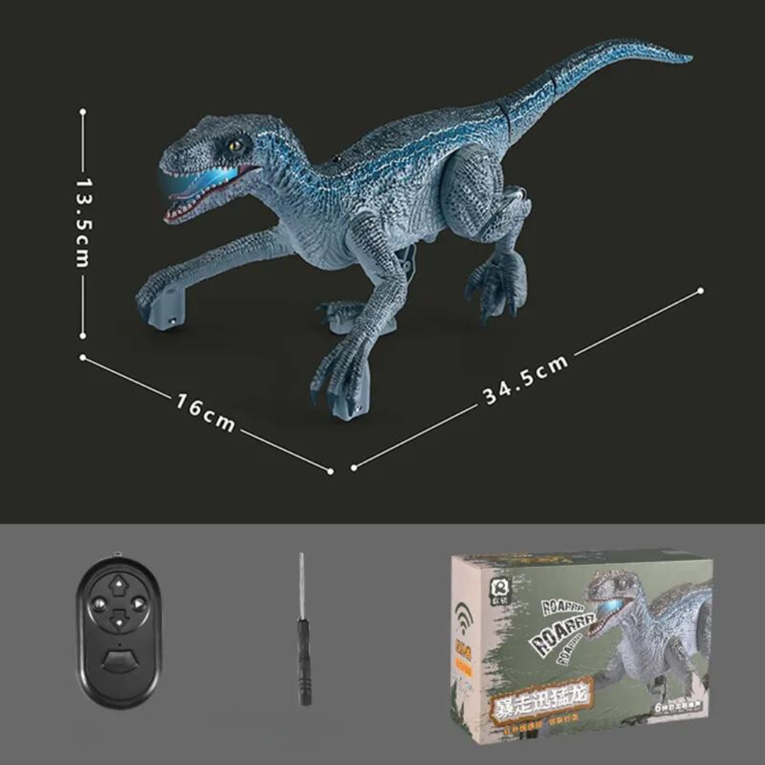 Dinossauro robô com controle remoto