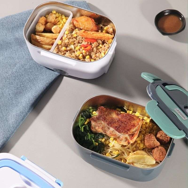 Marmita Elétrica Veicular Portátil Para Carro Caminhão com Divisória - FoodTherm