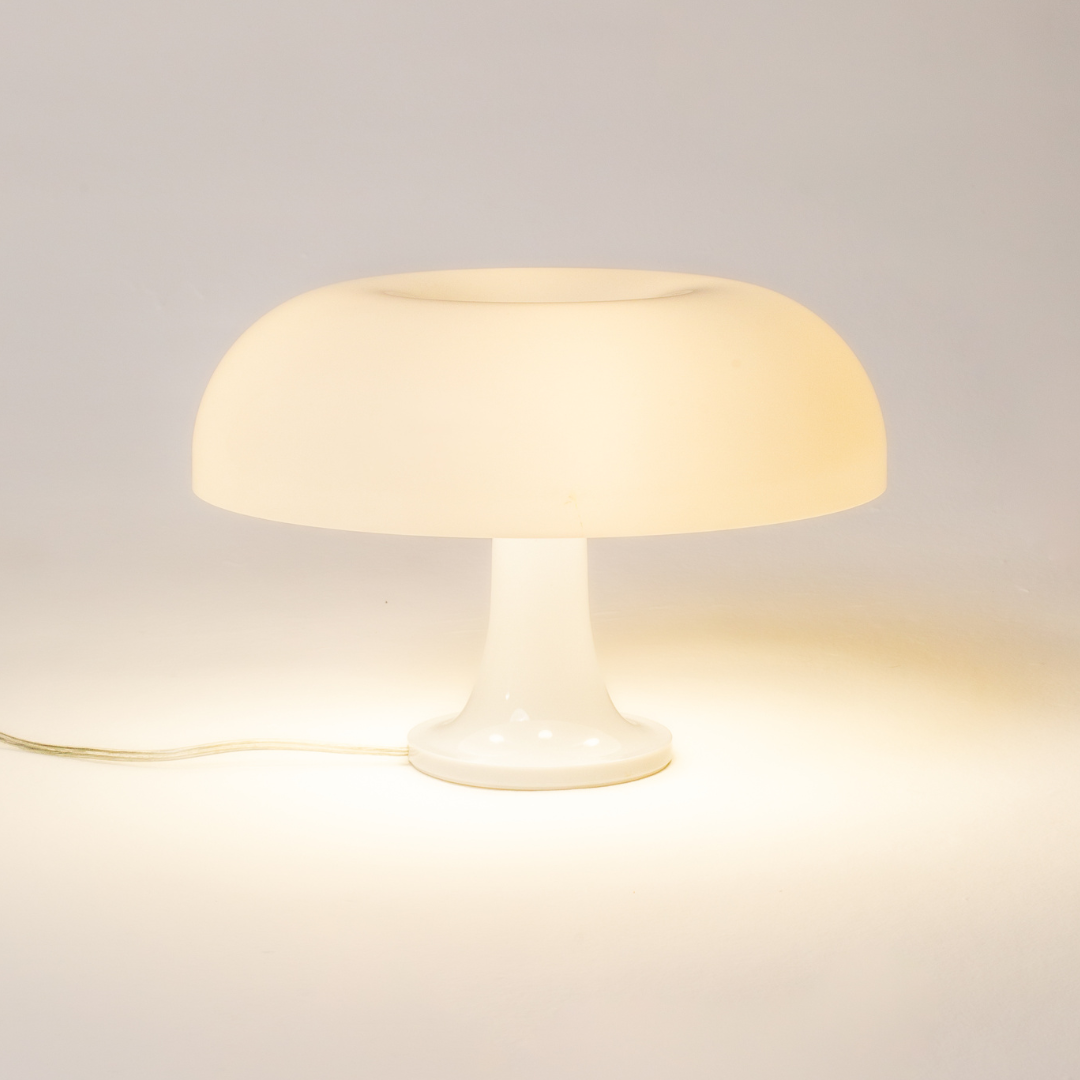 Abajur de Mesa Retrô Anos 70 Estilo Groovy - Iluminação Vintage para Decoração