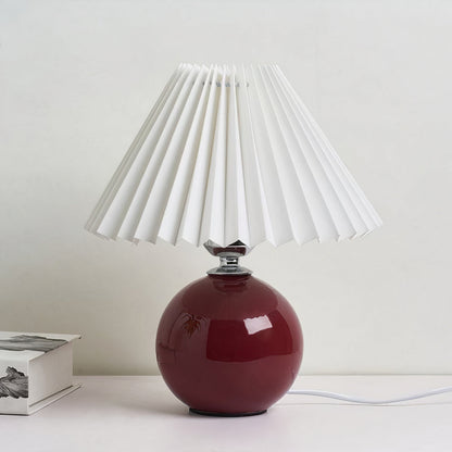 Abajur de Mesa Retrô Bivolt com Design Elegante - Iluminação Vintage para Ambiente