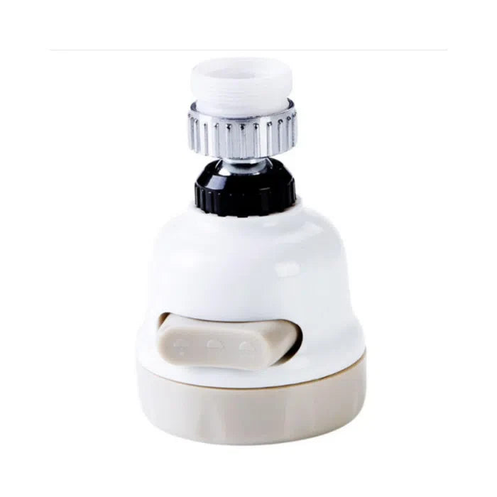 Adaptador de Torneira com Jato Rotativo 360° - Limpeza Prática e Eficiente