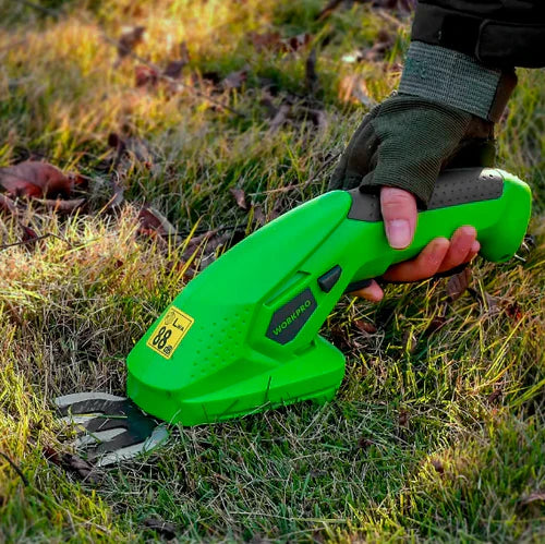 Aparador de Grama Elétrico Sem Fio - EcoTrim 40V com Lâmina de Corte Ajustável