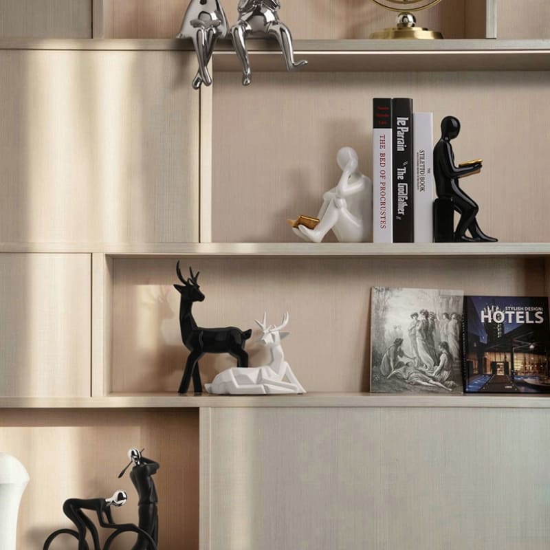 Aparador de Livros Cerâmico Decorativo Bibliocanto