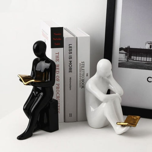 Aparador de Livros Cerâmico Decorativo Bibliocanto