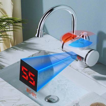 Torneira Com Aquecedor Elétrico para Cozinha Banheiro 110V 220V 3000W