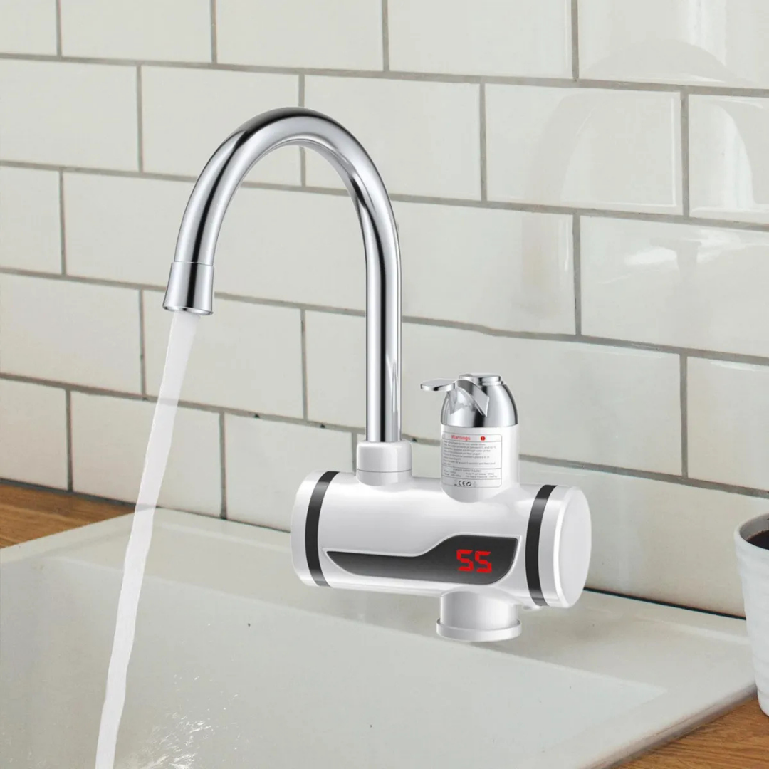 Torneira Com Aquecedor Elétrico para Cozinha Banheiro 110V 220V 3000W