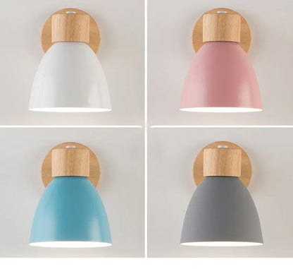 Arandela Curta em Estilo Nórdico - Iluminação Moderna para Ambientes
