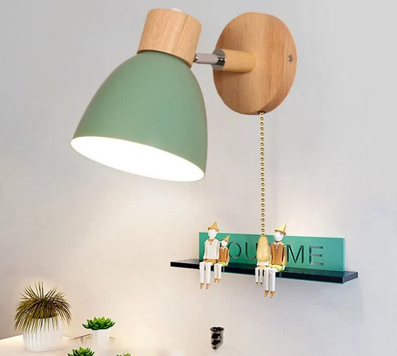 Arandela Curta em Estilo Nórdico - Iluminação Moderna para Ambientes