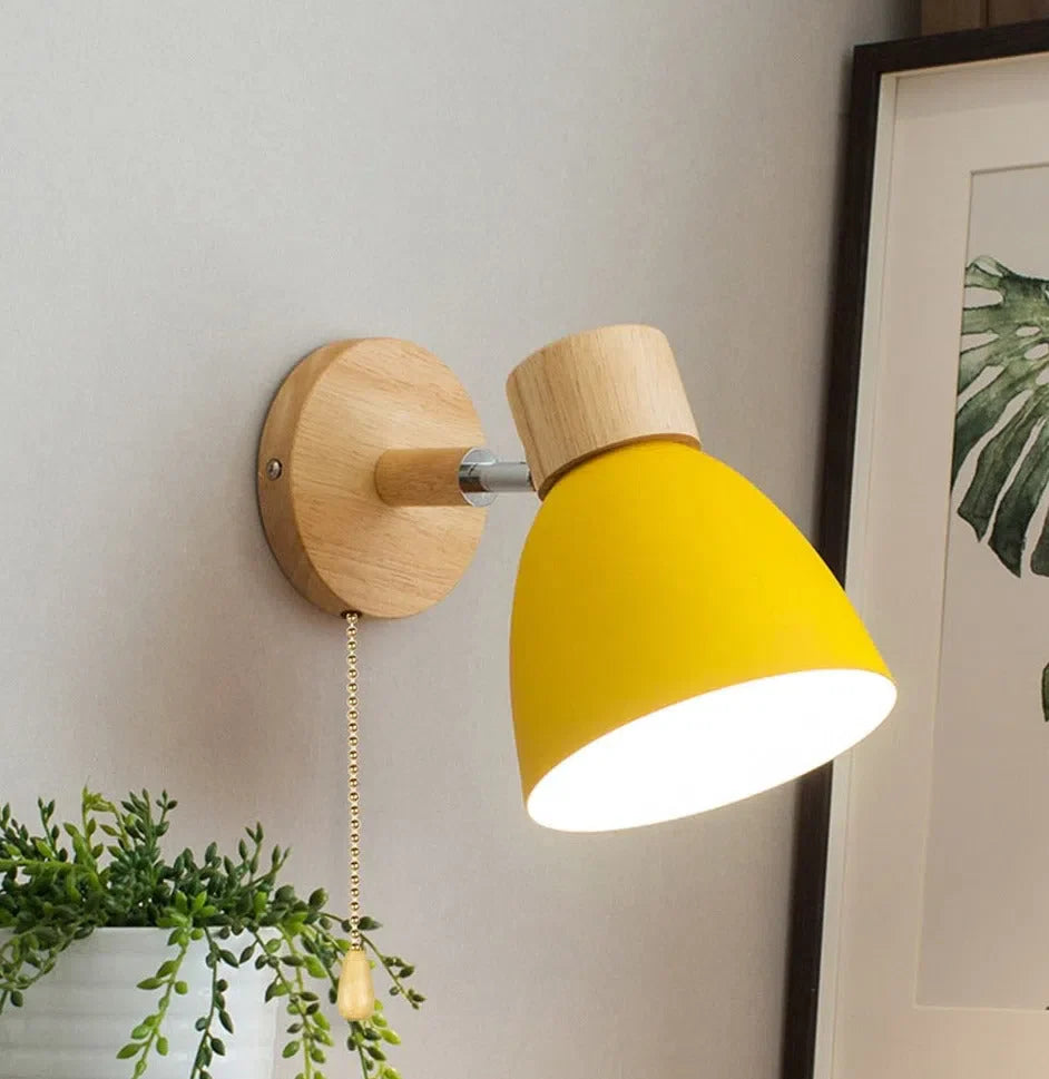 Arandela Curta em Estilo Nórdico - Iluminação Moderna para Ambientes