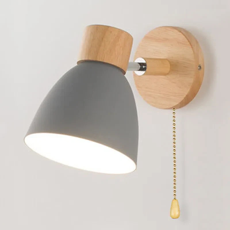Arandela Curta em Estilo Nórdico - Iluminação Moderna para Ambientes