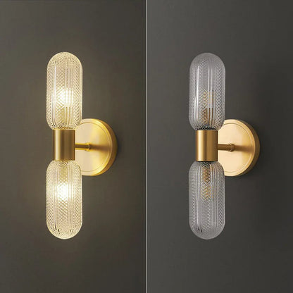 Arandela de Parede Interna Dourada Retro para Decoração - Elegância Clássica