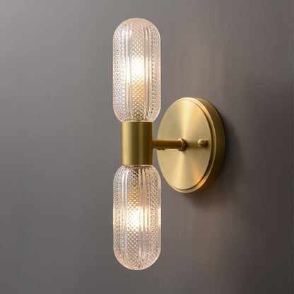 Arandela de Parede Interna Dourada Retro para Decoração - Elegância Clássica
